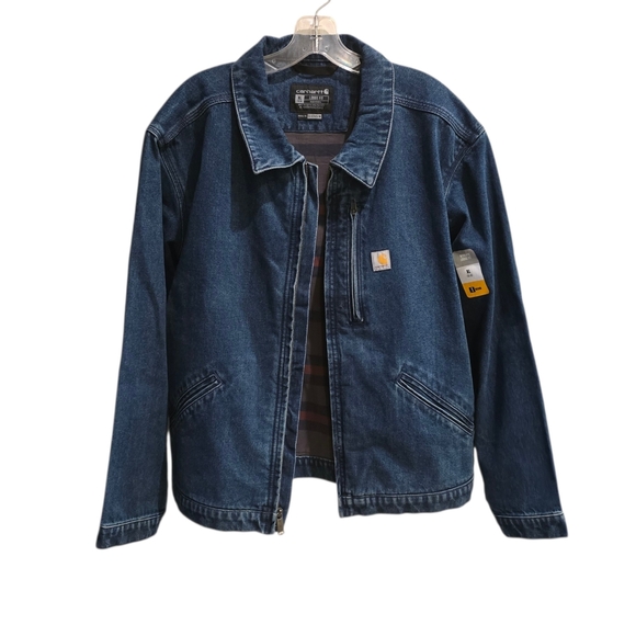 Carhartt Jackets & Blazers - CARHARTT Women's Loose Fit Detroit Denim Trucker Jacket
